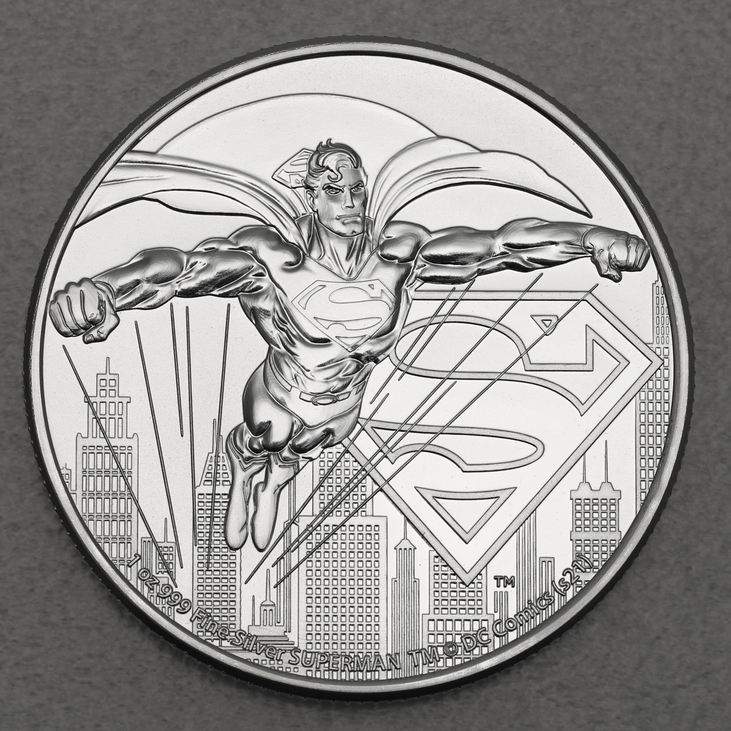 Silbermünze 1oz "Superman" 2021 DC Comics (Niue) - Hauptansicht
