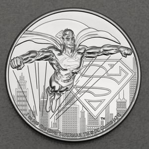 Silbermünze 1oz "Superman" 2021 DC Comics (Niue) - Hauptansicht