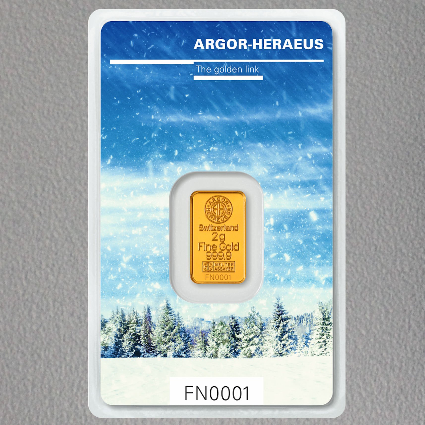 Goldbarren (4x 2g) "Following Nature" ARGOR - Detailansicht 5