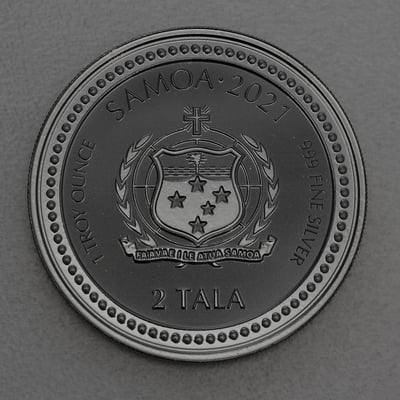 Silbermünze 1oz "Alpha & Omega" 2021 AF (Samoa) - Miniaturansicht 2