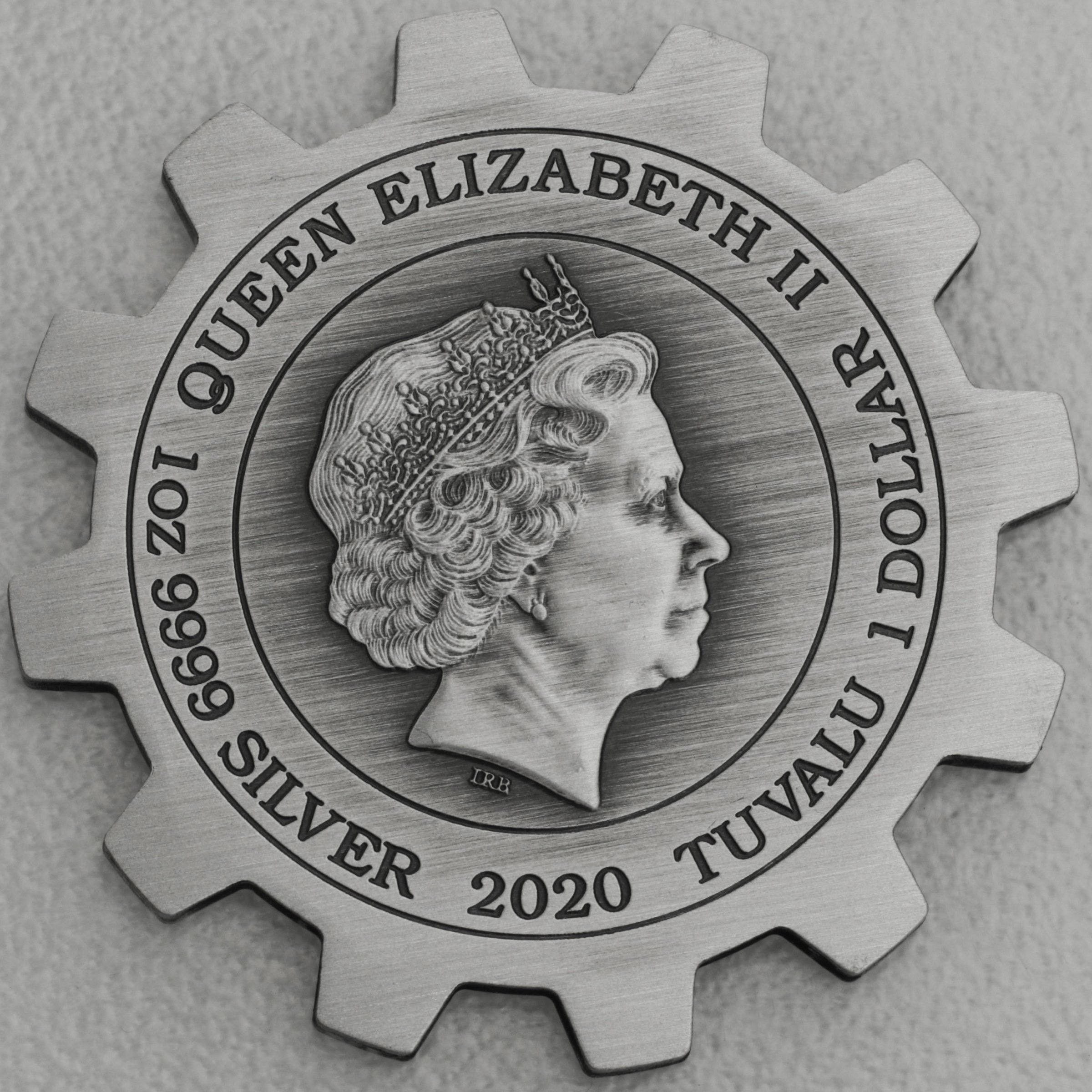 Silbermünzen 2 x 1oz "Industry in Motion" (AF) Set – 2-teilig (Tuvalu) - Detailansicht 8