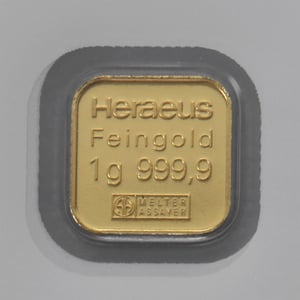 Goldbarren "MultiDisc" (10x 1g Gold) HERAEUS - Miniaturansicht 6