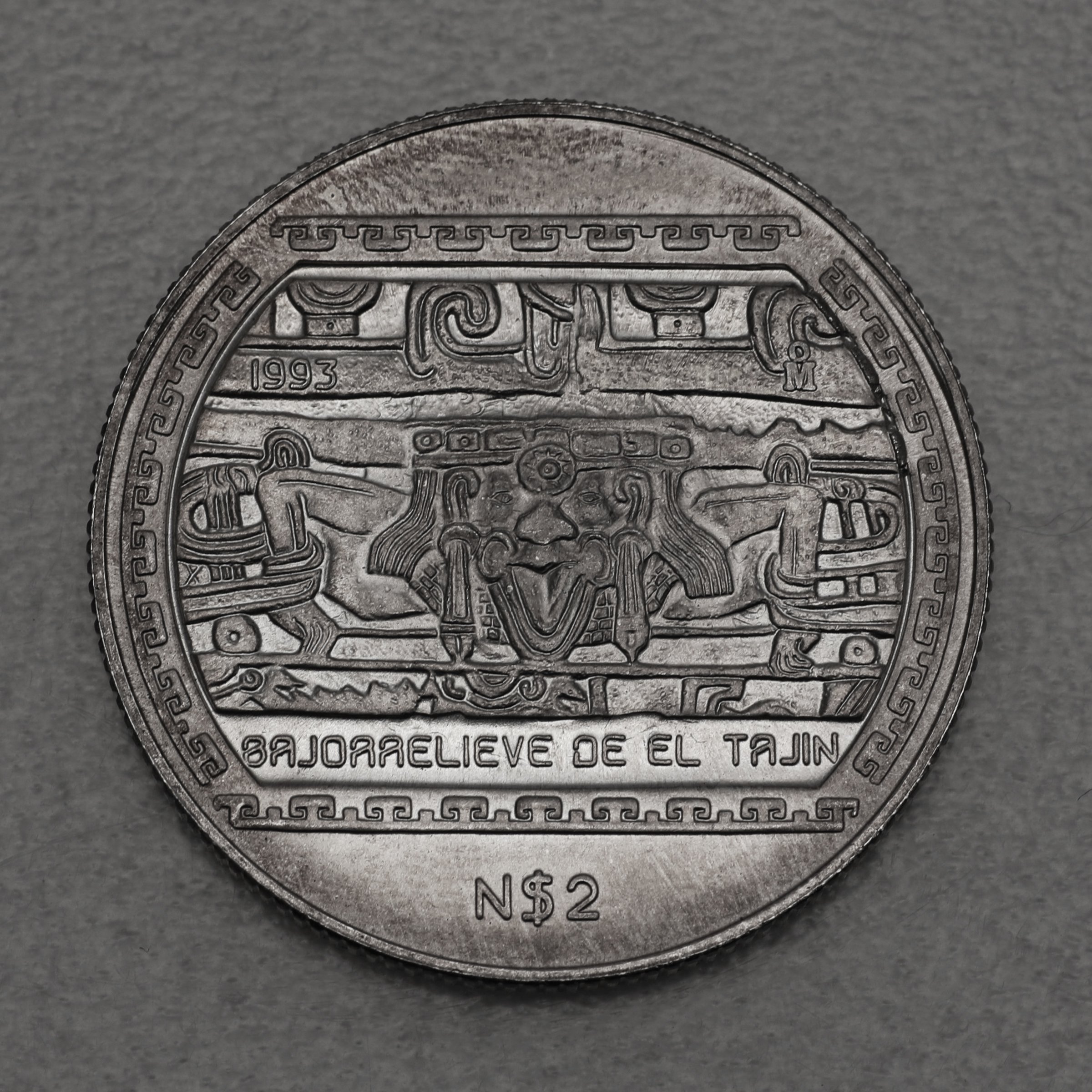 Silbermünze 1/2oz "El Tajin" 1993 Präkolumbische Kulturen – Veracruz (Mexiko) - Hauptansicht