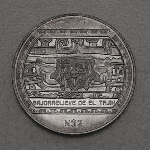 Silbermünze 1/2oz "El Tajin" 1993 Präkolumbische Kulturen – Veracruz (Mexiko) - Miniaturansicht 1