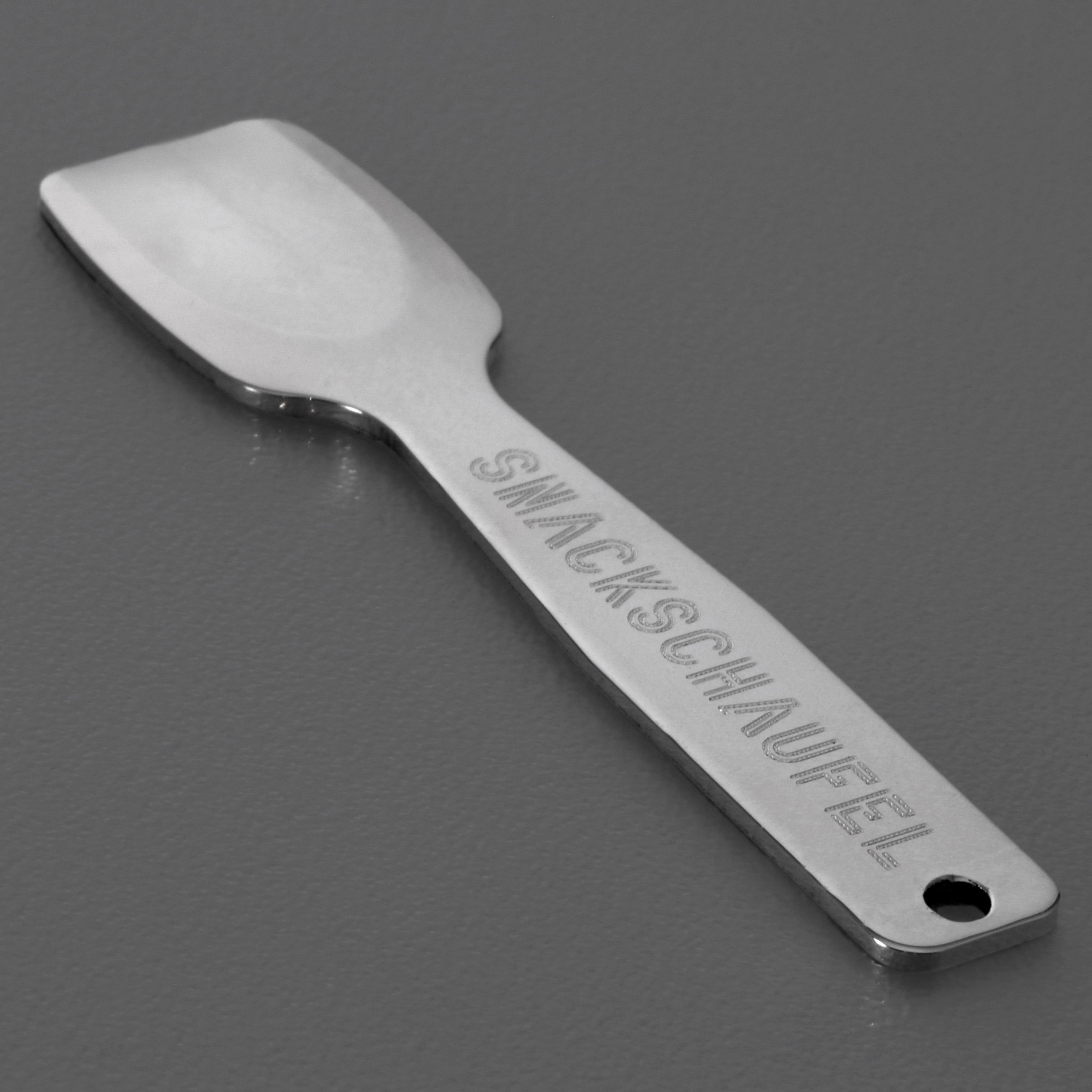 Gourmet-Löffel "Snackschaufel" Sterling-Silber - Detailansicht 2