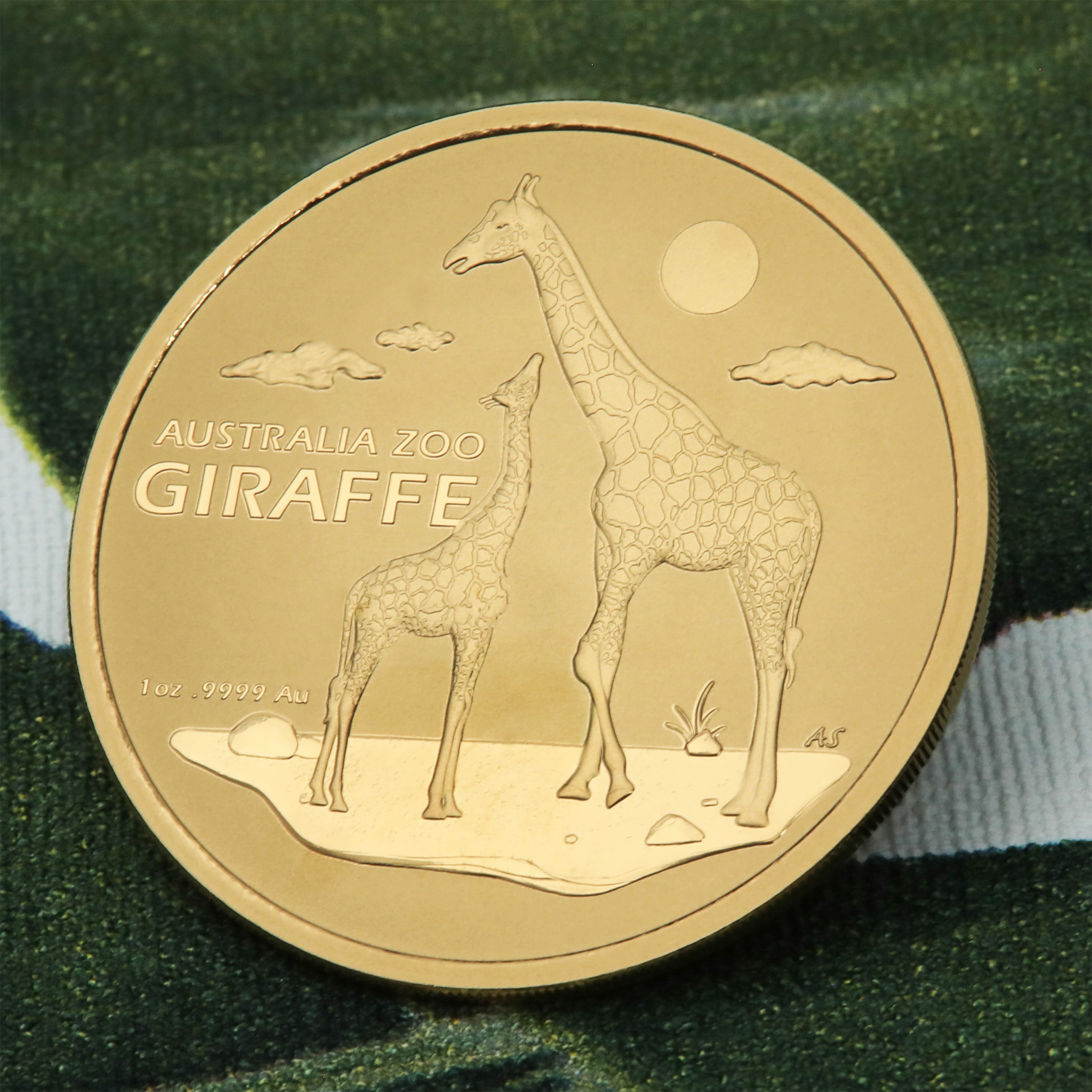 Goldmünze 1oz "Giraffe" 2024 Australia Zoo (Australien) - Detailansicht 4