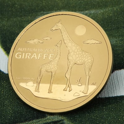 Goldmünze 1oz "Giraffe" 2024 Australia Zoo (Australien) - Miniaturansicht 5