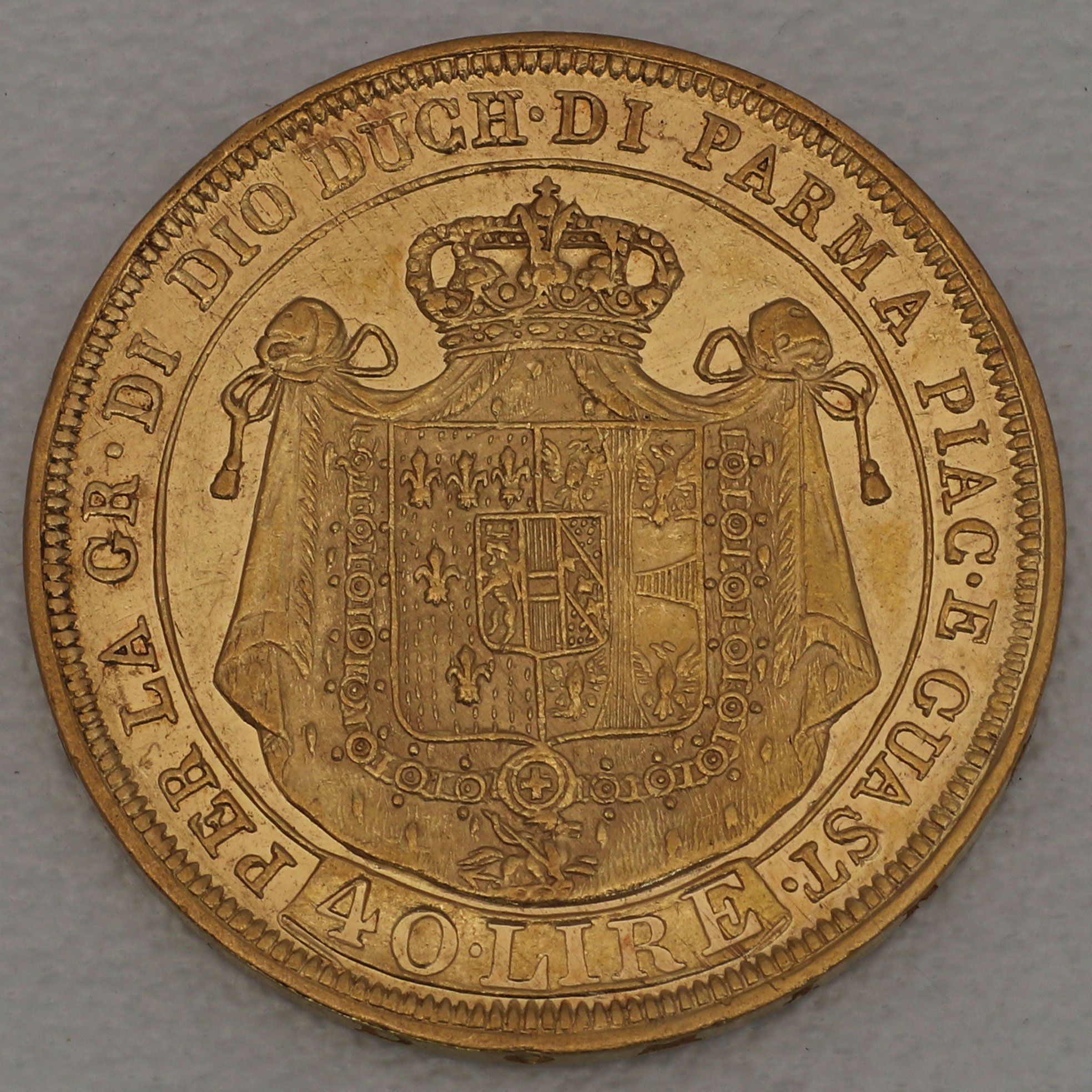 Goldmünze 40 Lire "Maria Luigia" 1815 (Italien) - Detailansicht 1
