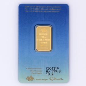 Goldbarren 10g PAMP "Mekka - Ka Bah" - Miniaturansicht 2
