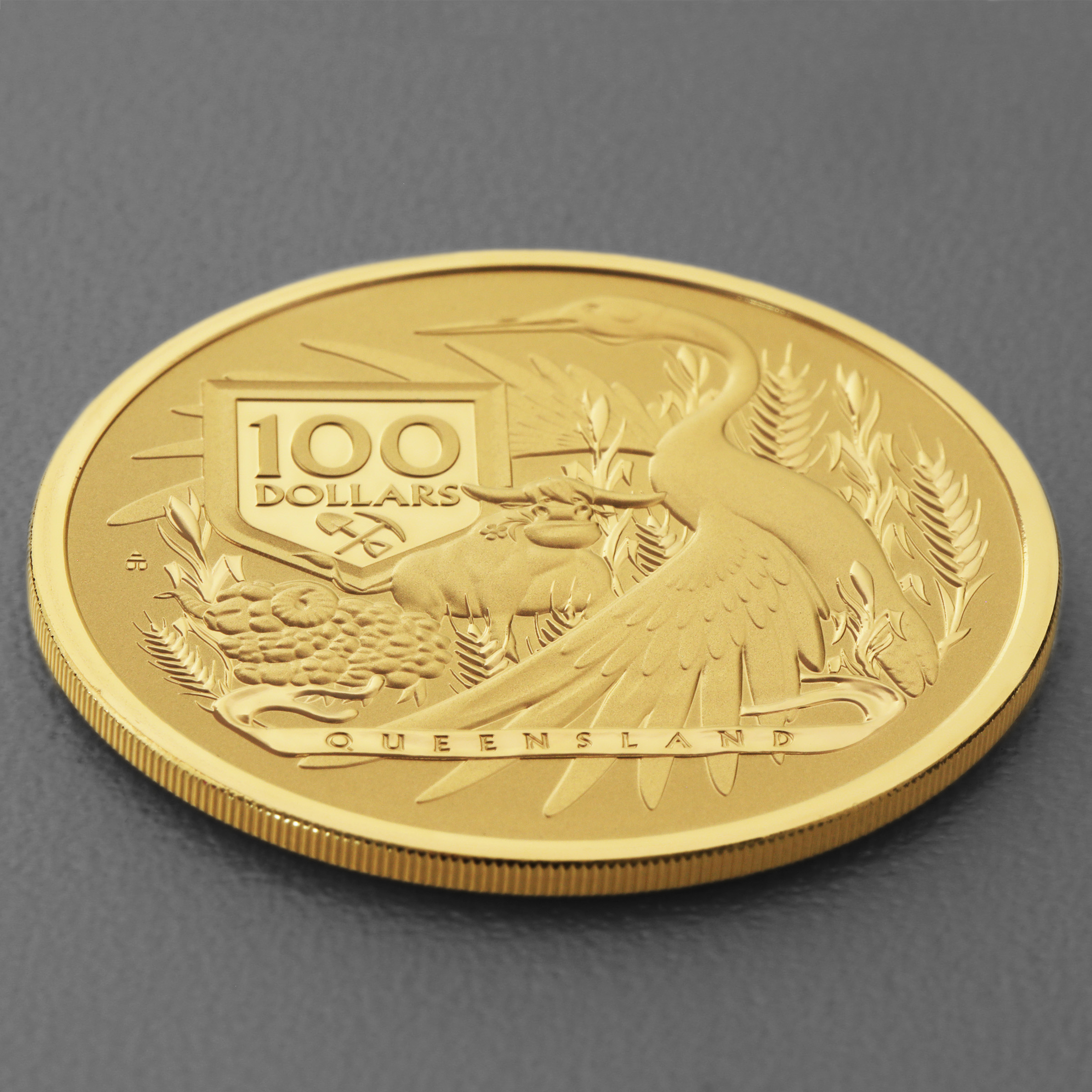 Goldmünze 1oz "Queensland" 2023 Coat of Arms (Australien) - Detailansicht 3
