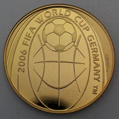 Goldmünze 20 Euro "FIFA World Cup" 2004 (Italien) - Hauptansicht