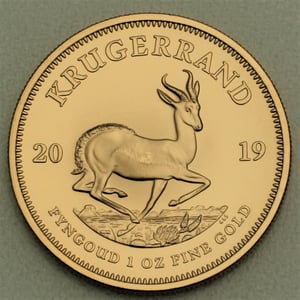 Goldmünze 1oz "Krügerrand" 2019 (Südafrika) - Hauptansicht