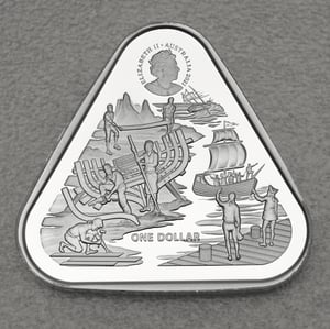 Silbermünze 1oz "Zeewijk" 2021 Shipwrecks 19% (Australien) - Miniaturansicht 3