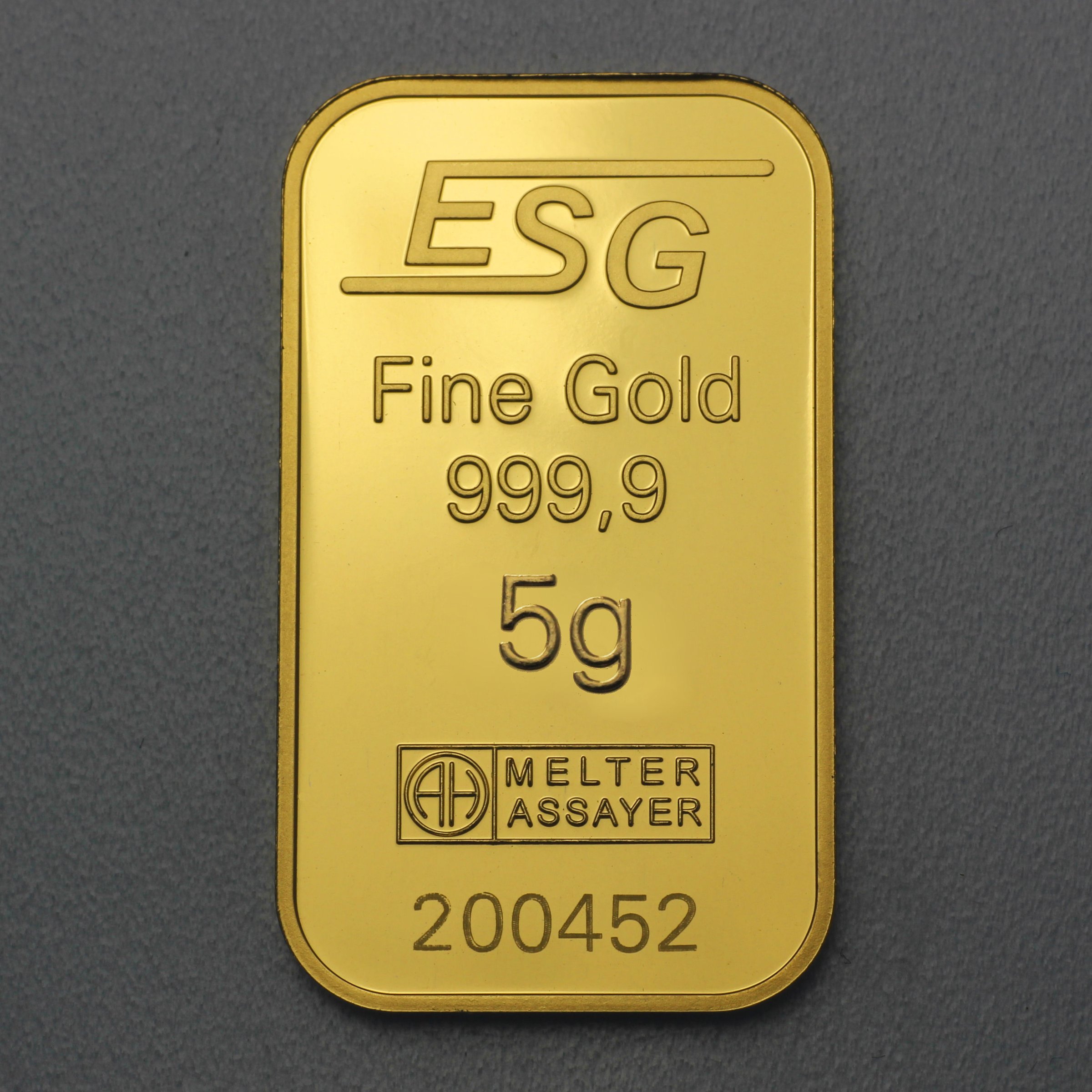 Goldbarren 5g "Fairtrade Gold" (999,9 Au), Blister - Detailansicht 2
