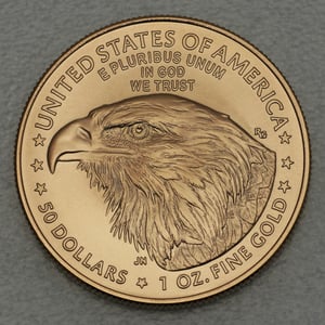 Goldmünze 1oz "American Eagle" 2022 (USA) - Hauptansicht