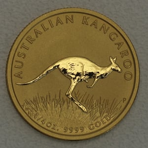 Goldmünze 1/4oz "Känguru" verschiedene Jahrgänge (Australien) - Hauptansicht