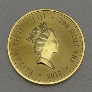Goldmünze 1oz "Pacific Sovereign" 2012 (Fidschi) - Miniaturansicht 2