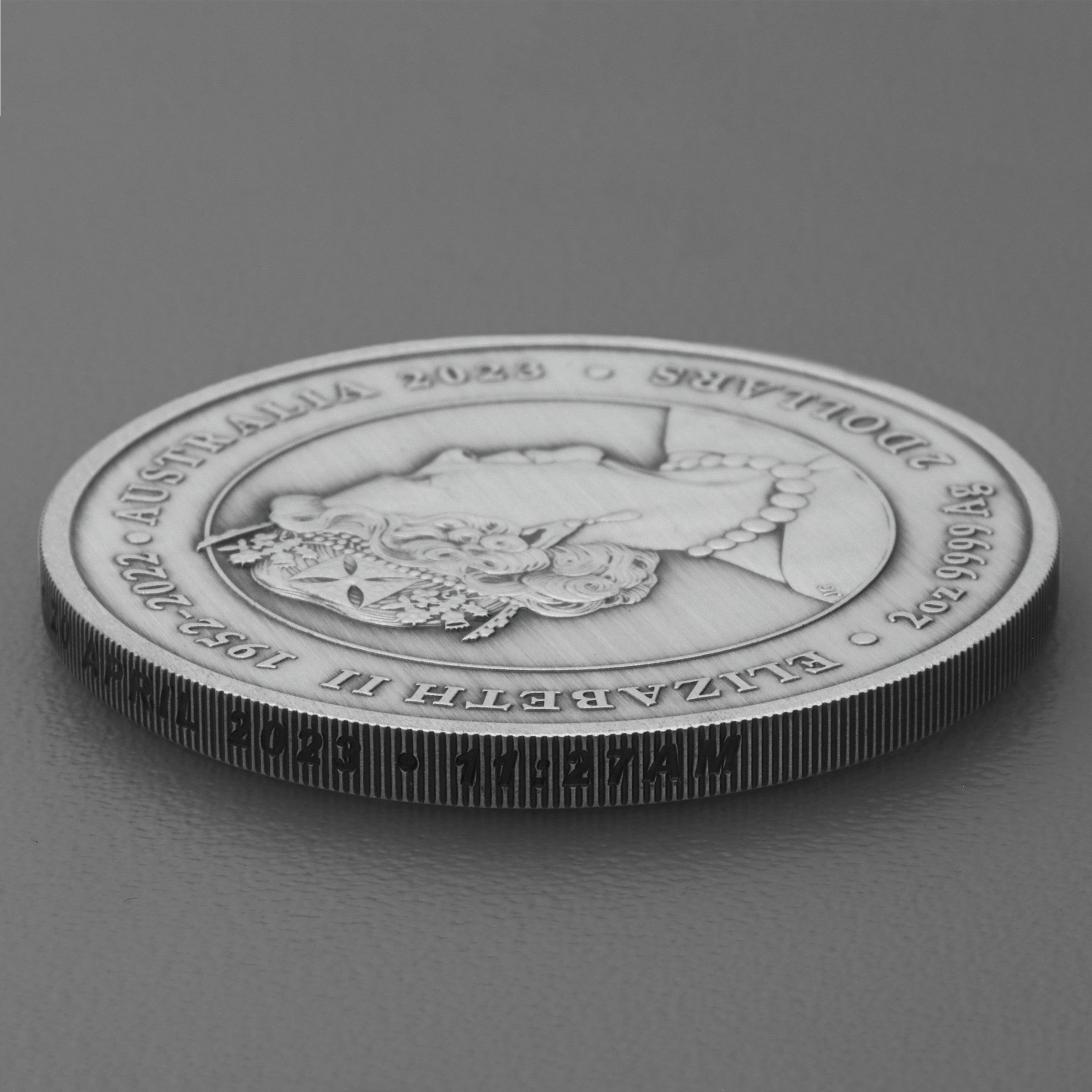 Silbermünze 2oz "Ningaloo Eclipse" 2023 (AF/koloriert) (Australien) - Detailansicht 6