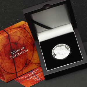 Silbermünze 1oz "Galileo" 2021 (PP) Icons of Inspiration (Niue) - Miniaturansicht 3