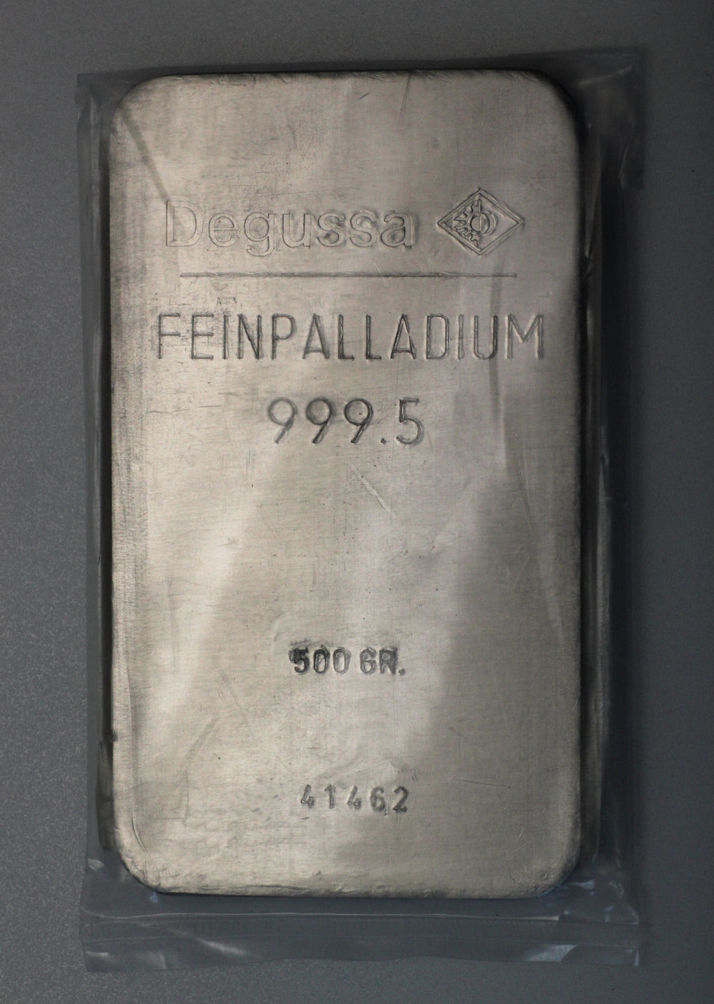 Palladiumbarren 500g "Resale" - Detailansicht 3