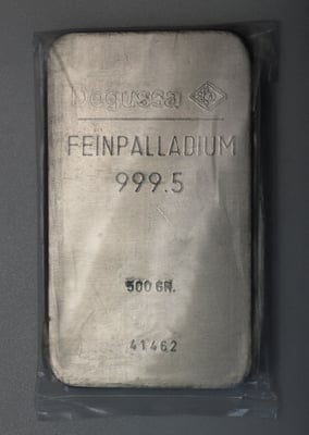 Palladiumbarren 500g "Resale" - Miniaturansicht 4
