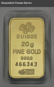 Goldbarren 20g "Resale" (div. Hersteller) - Miniaturansicht 4