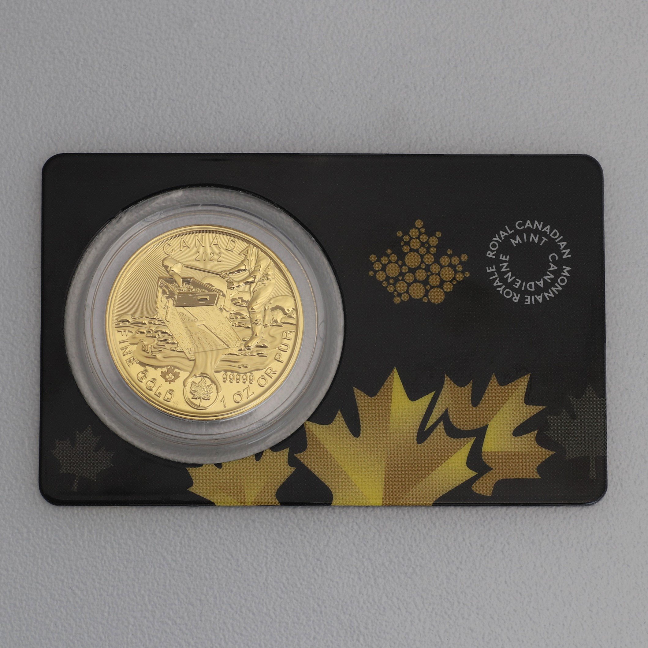 Goldmünze 1oz "Prospecting for Gold" 2022 Klondike Gold Rush (Kanada) - Hauptansicht