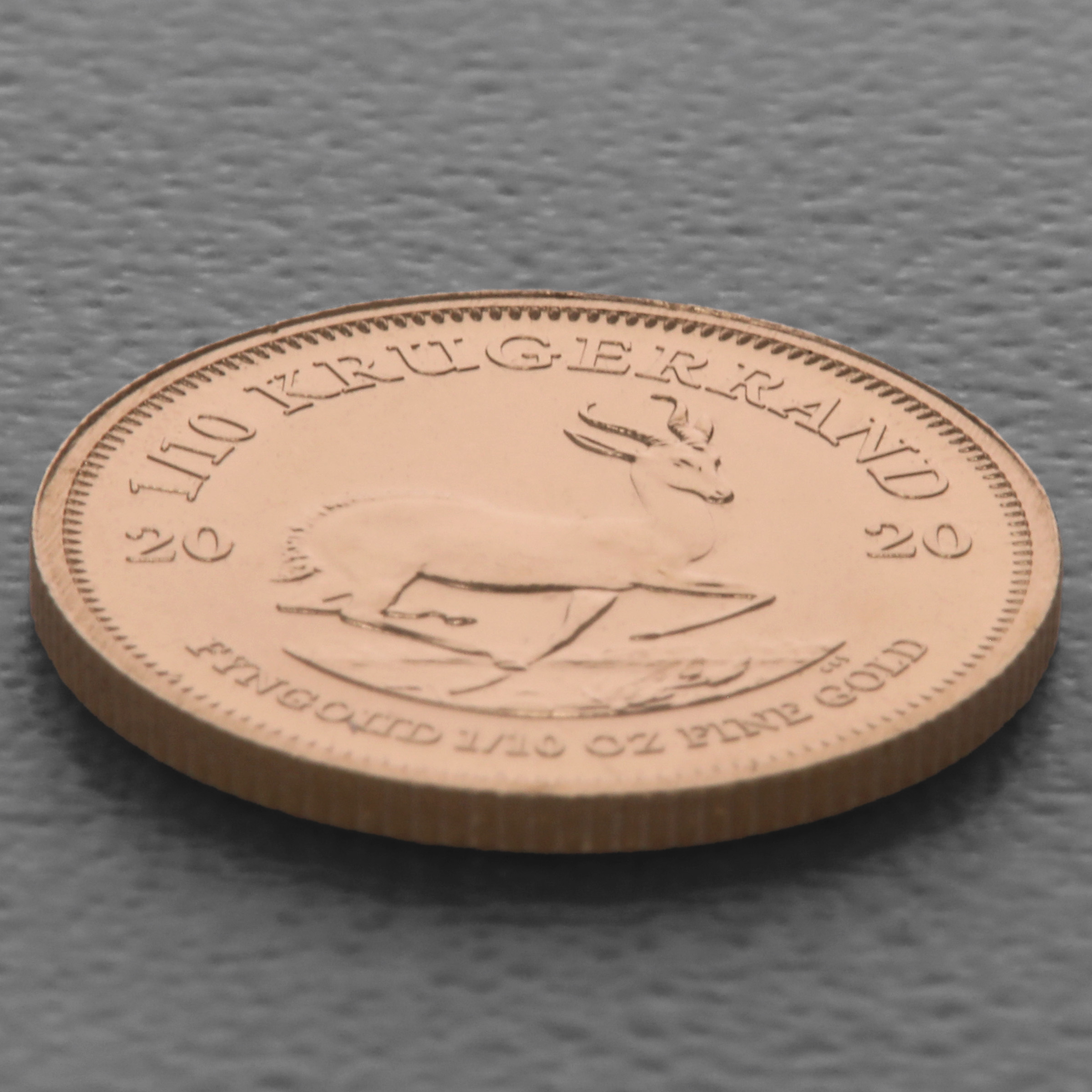 Goldmünze 1/10oz "Krügerrand" 2020 (Südafrika) - Detailansicht 2