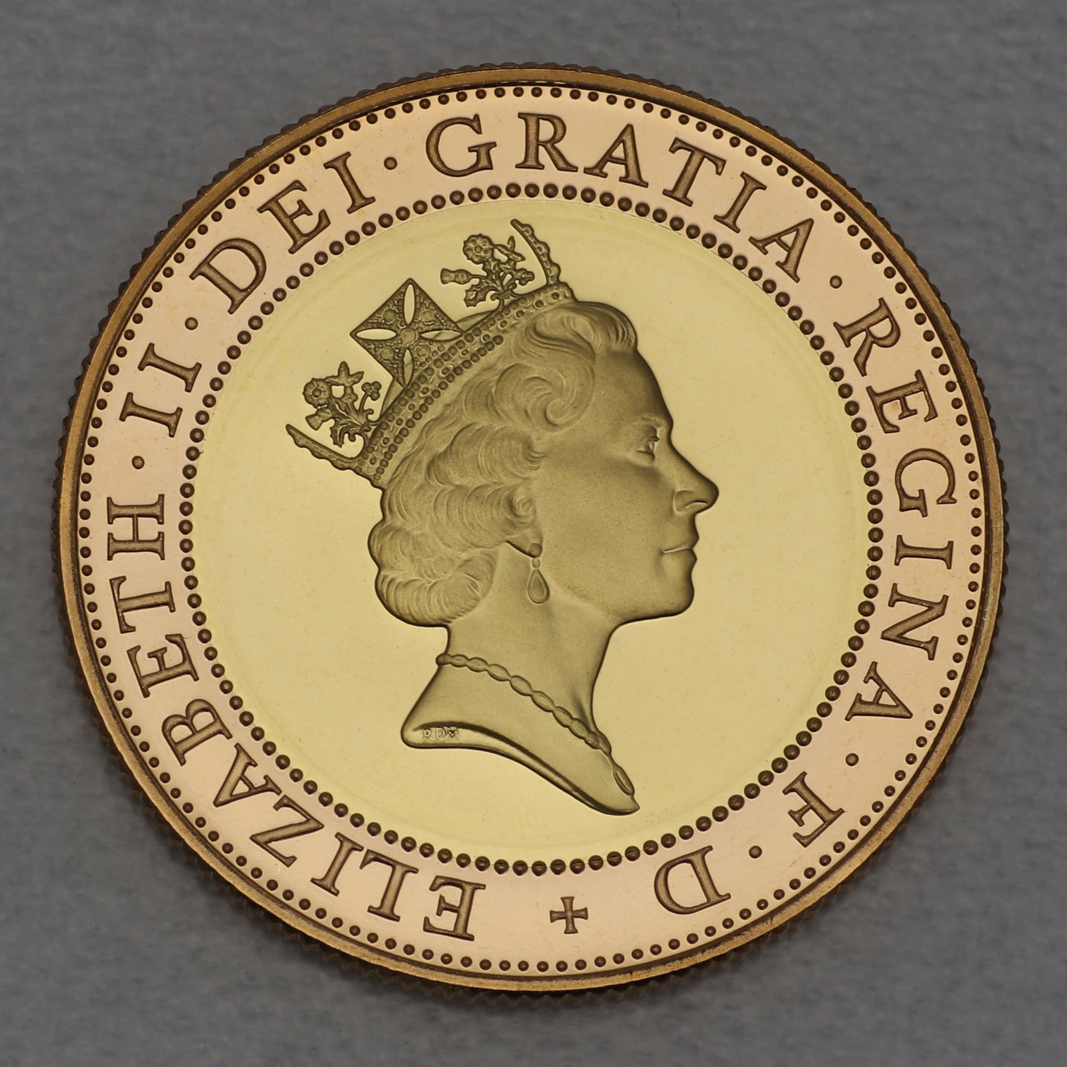 Goldmünze 2 Pounds "Technology" 1997 (PP) Shoulders of Giants (Großbritannien) - Detailansicht 1