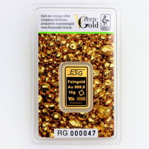 Goldbarren 10g "Auropelli" Responsible-Gold - Miniaturansicht 2