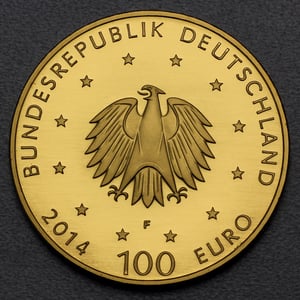 Goldmünze 100 Euro "Lorsch" 2014 Unesco-Weltkulturerbe (Deutschland) - Miniaturansicht 2