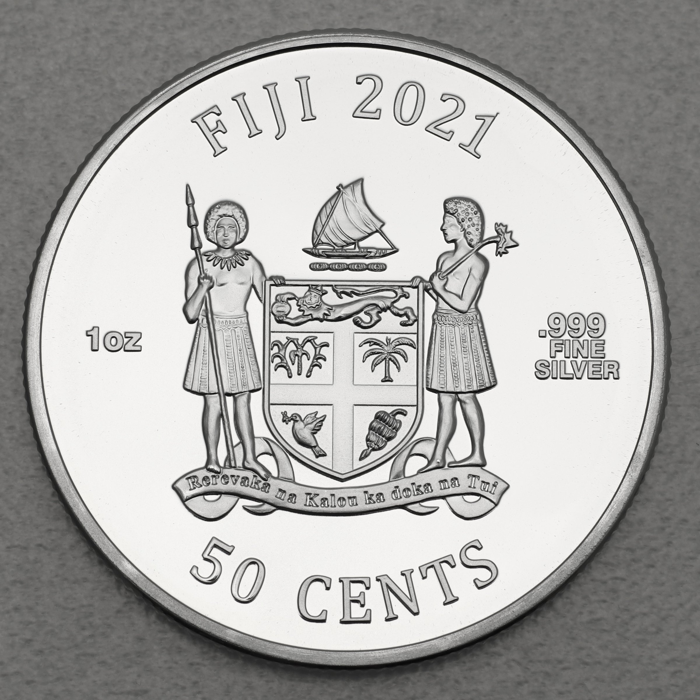Silbermünze 1oz "Shrek" 2021 Weihnachten (Fidschi) - Detailansicht 1