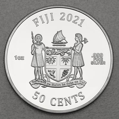 Silbermünze 1oz "Shrek" 2021 Weihnachten (Fidschi) - Miniaturansicht 2