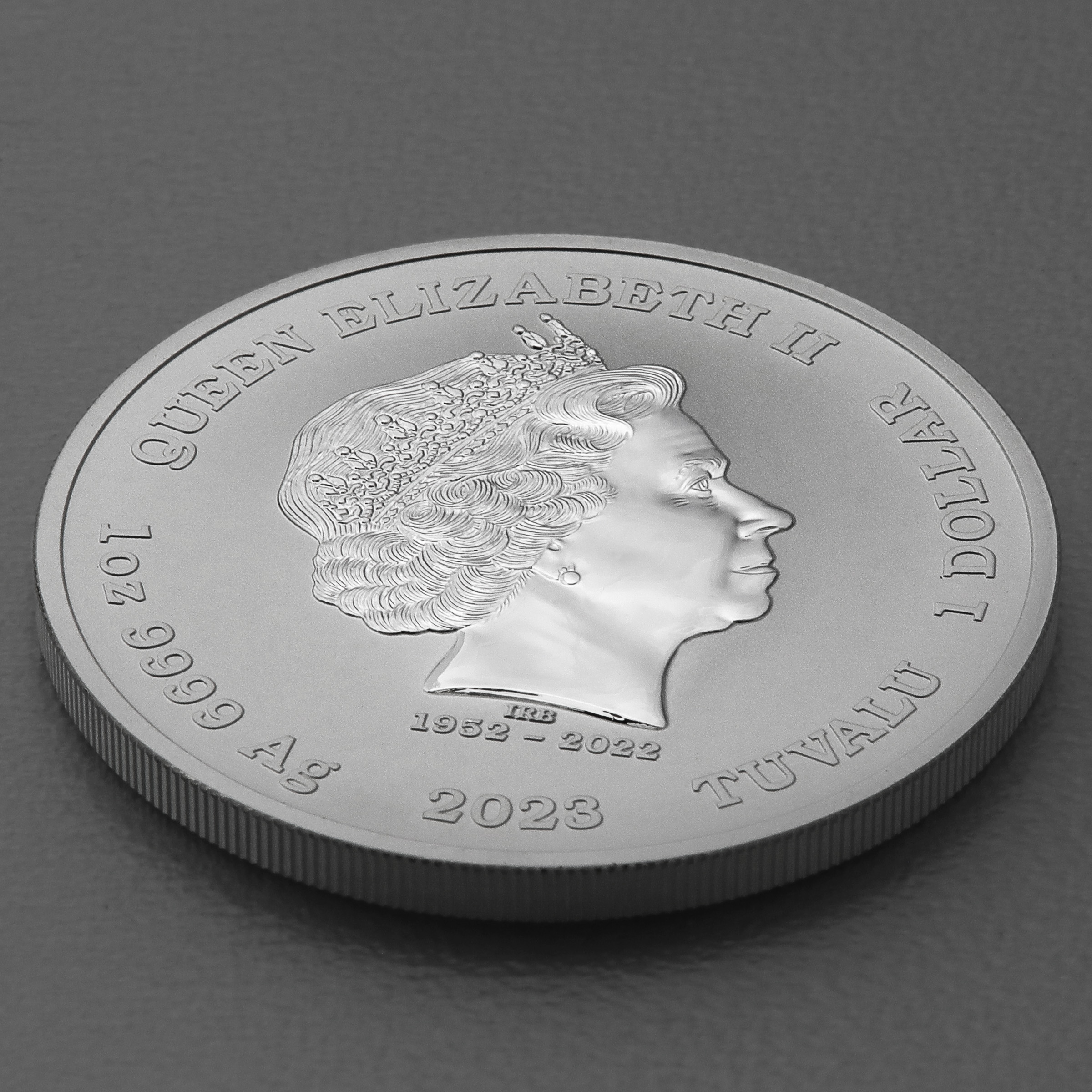 Silbermünzen 2 x 1oz "Ottifant & Krügerrand" 2023 Set – 2-teilig (Tuvalu & Südafrika) - Detailansicht 8