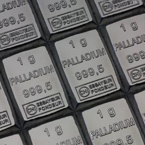 Palladiumtafel (50x 1g Feinpalladium) "CombiBar" - Miniaturansicht 4