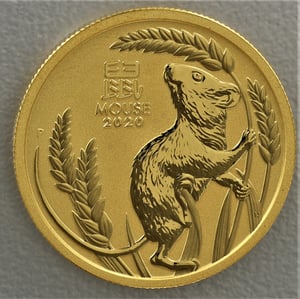 Goldmünze 1/20oz "Maus" 2020 Lunar III – Year of the Mouse (Australien) - Miniaturansicht 1