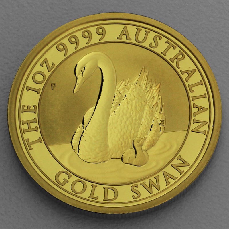 Goldmünze 1oz "Schwan" 2018 Australian Gold Swan (Australien) - Hauptansicht