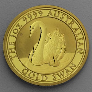 Goldmünze 1oz "Schwan" 2018 Australian Gold Swan (Australien) - Hauptansicht