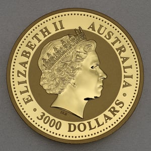 Goldmünze 1kg "Känguru" 2010 (Australien) - Miniaturansicht 2