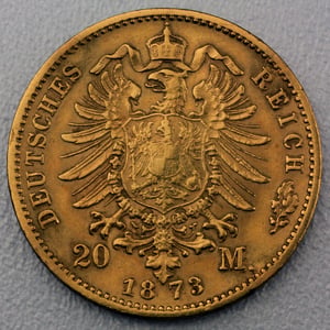Goldmünze 20 Mark "Karl" (Württemberg) - Miniaturansicht 2