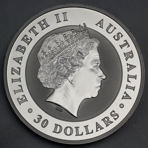 Silbermünze 1kg "Kookaburra" 2015 (Australien) - Miniaturansicht 2