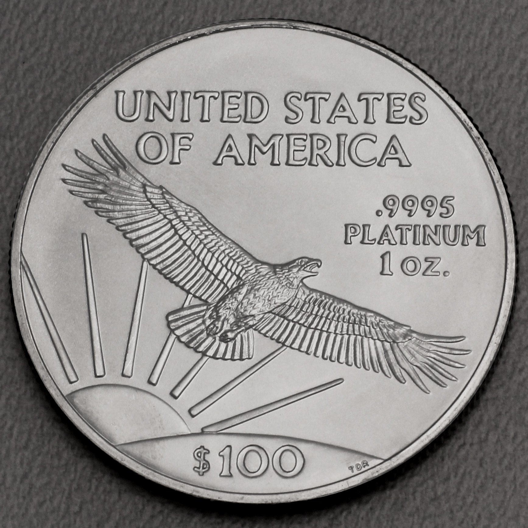 Platinmünze 1oz "American Eagle" diff. (USA) - Detailansicht 1
