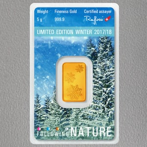Goldbarren (4x 5g) "Following Nature" ARGOR - Miniaturansicht 7