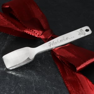 Gourmet-Löffel "Hohoho..." Sterling-Silber - Miniaturansicht 5