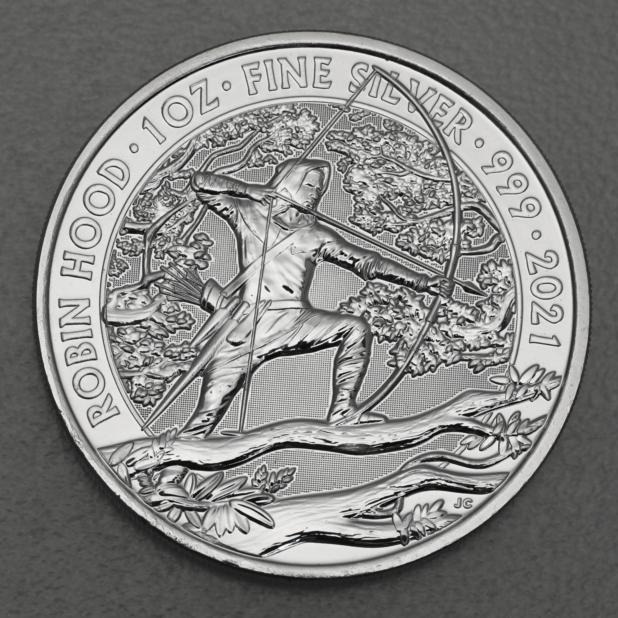 Silbermünze 1oz "Robin Hood" 2021 Myths and Legends (Großbritannien) - Hauptansicht