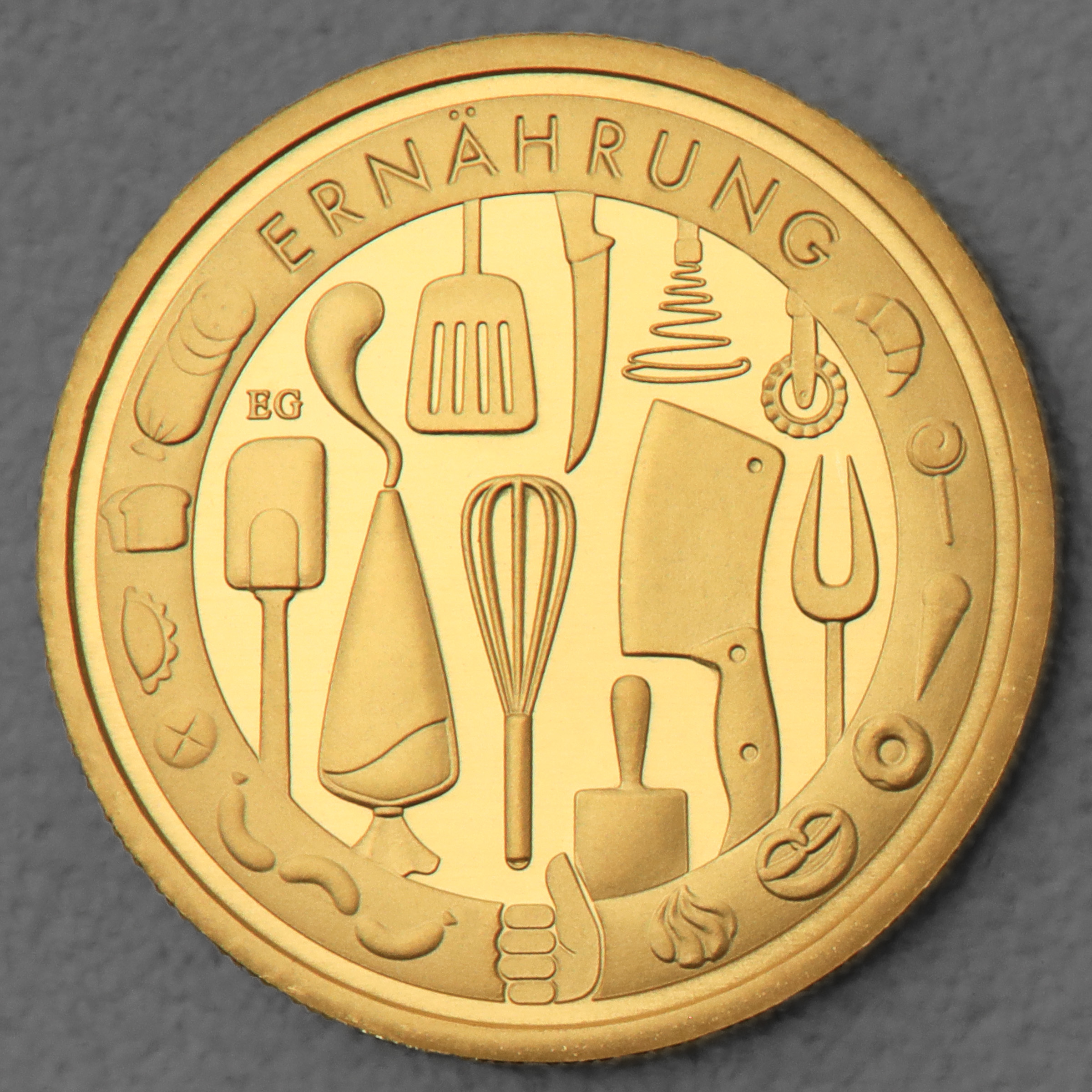 Goldmünze 50 Euro "Ernährung" 2023 Deutsches Handwerk (Deutschland) - Hauptansicht