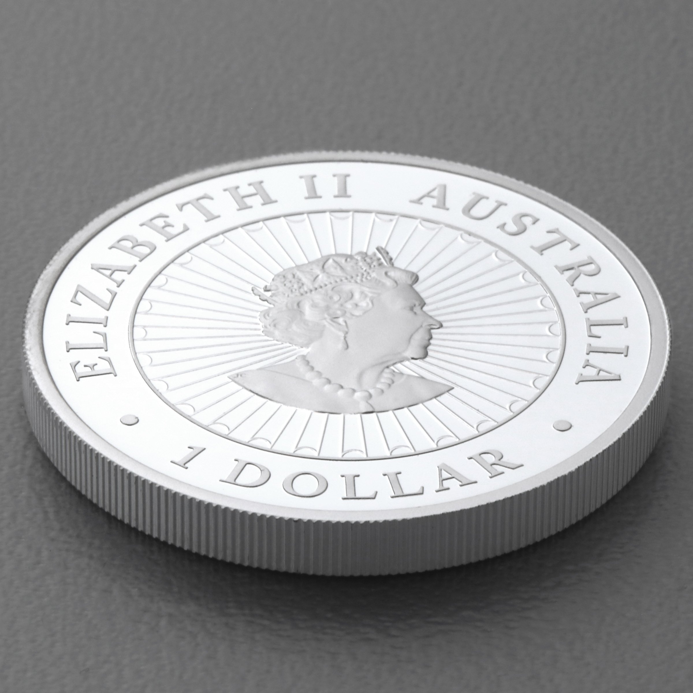 Silbermünze 1oz "Hase" 2023 (PP) Opal Lunar – Year of the Rabbit (Australien) - Detailansicht 3