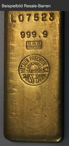 Goldbarren 1000g "Resale" (div. Hersteller) - Miniaturansicht 2