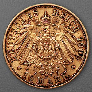 Goldmünze 10 Mark "Wilhelm II." 1900-A J.251 (Preußen) - Miniaturansicht 2