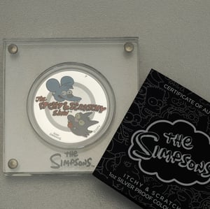 Silbermünze 1oz "The Itchy & Scratchy Show" 2021 (PP/kol.) The Simpsons (Tuvalu) - Miniaturansicht 3